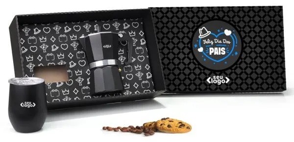 Kit Café com Cafeteira Italiana